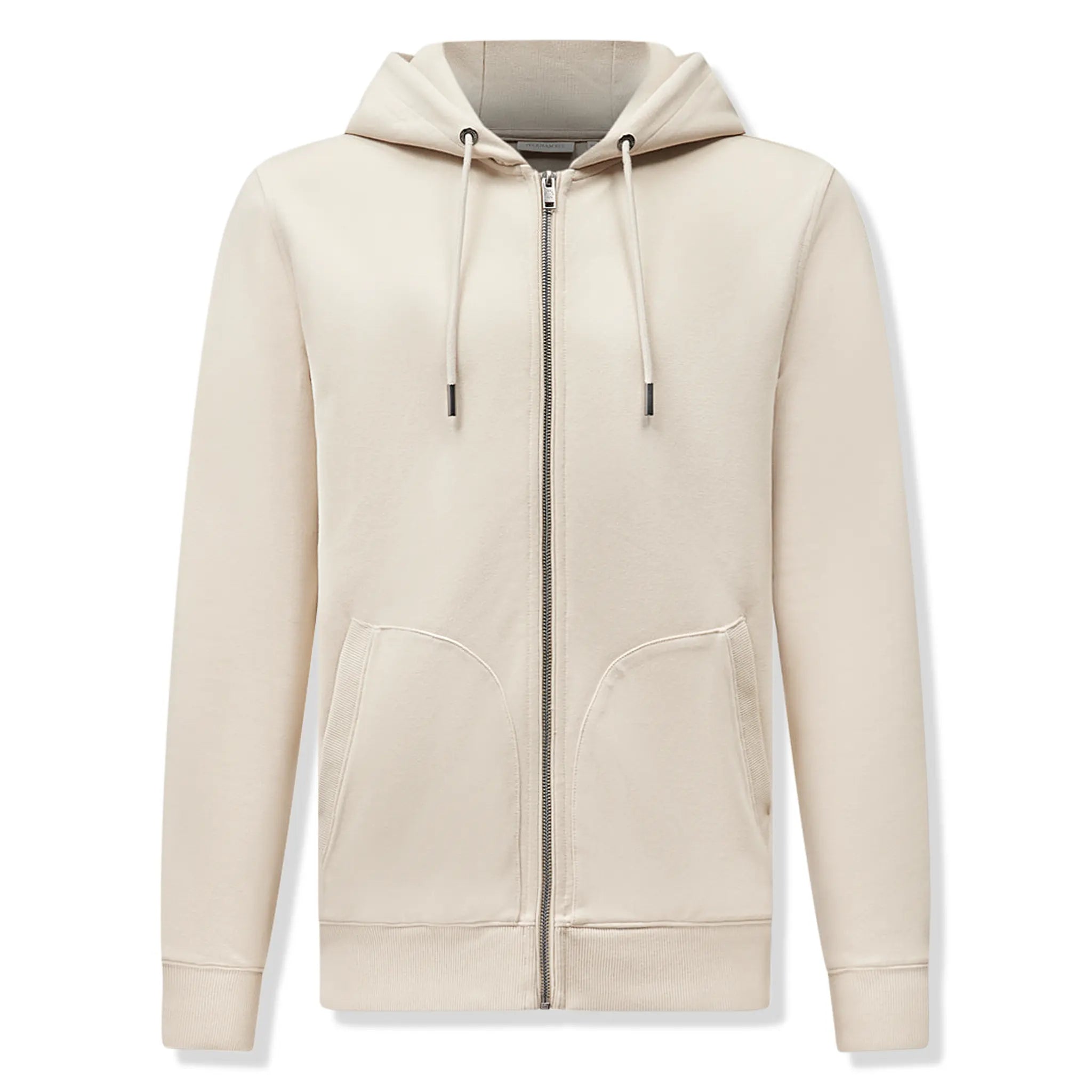 Front View of Peckham Rye Riva Peyote Zip-Up Hoodie